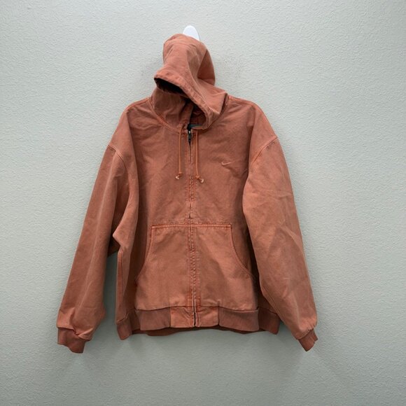 Nike Life Full Zip Unlined Heavyweight Canvas Work Jacket FZ6575-225 Mens sz XXL - Picture 1 of 10